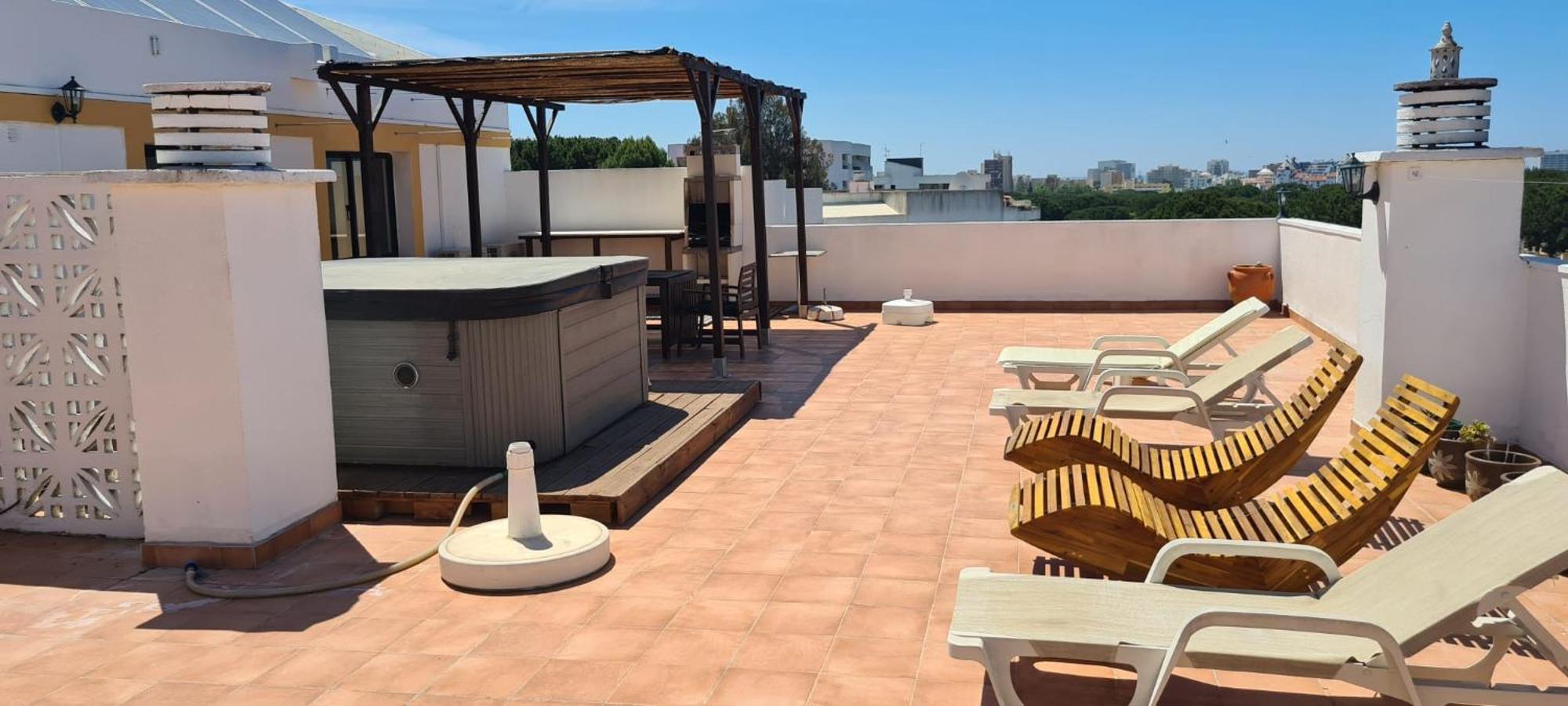 Penthouse With Panoramic View Vilamoura Exterior foto