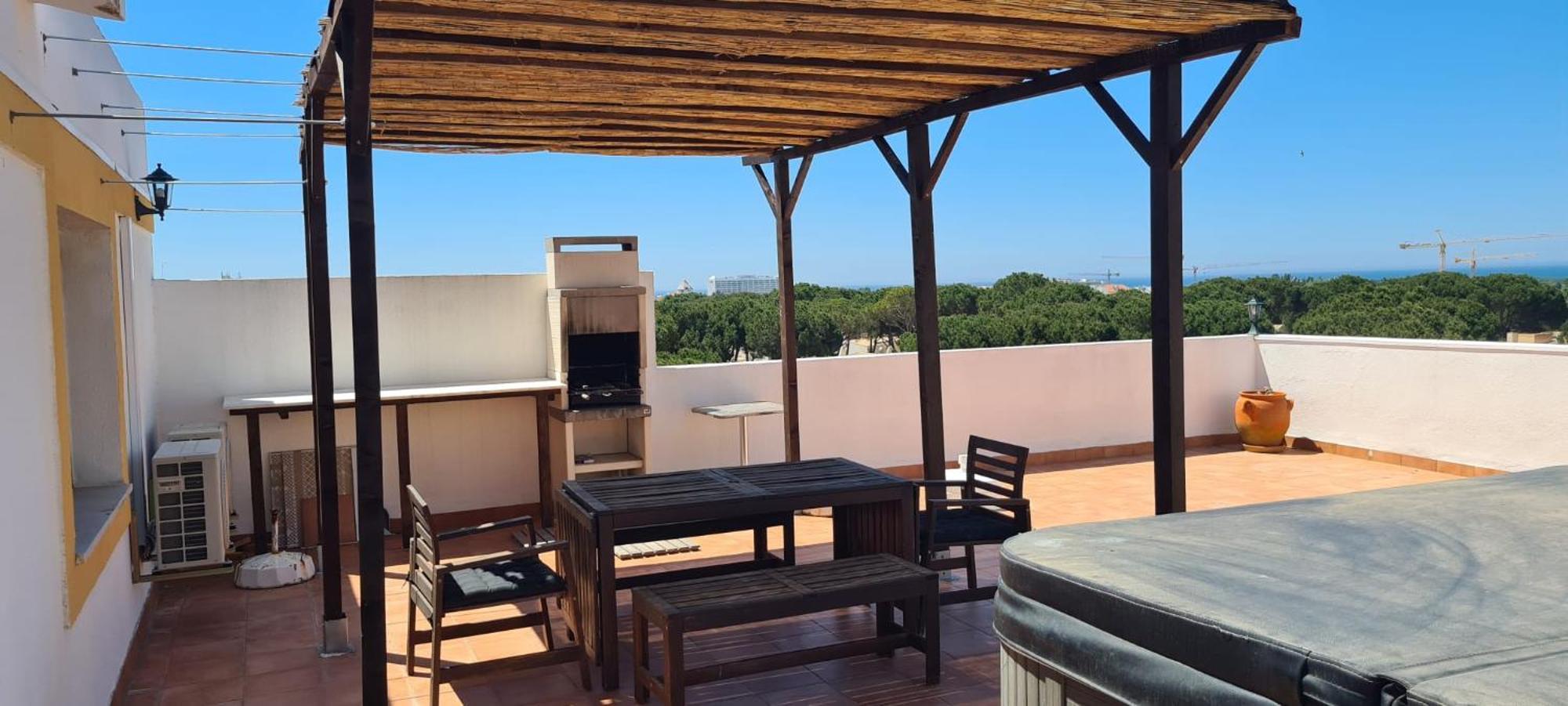 Penthouse With Panoramic View Vilamoura Exterior foto